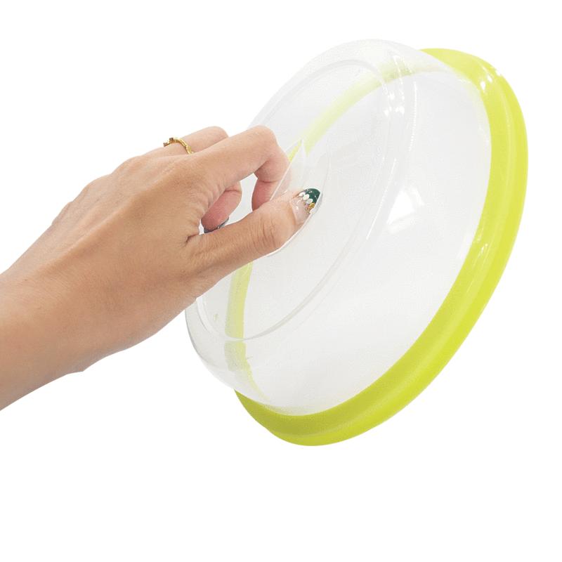 Reusable Silicone Airtight Plate Toppers - Set of 4 by HitMyNeed