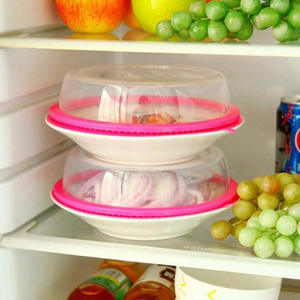 Reusable Silicone Airtight Plate Toppers - Set of 4 by HitMyNeed