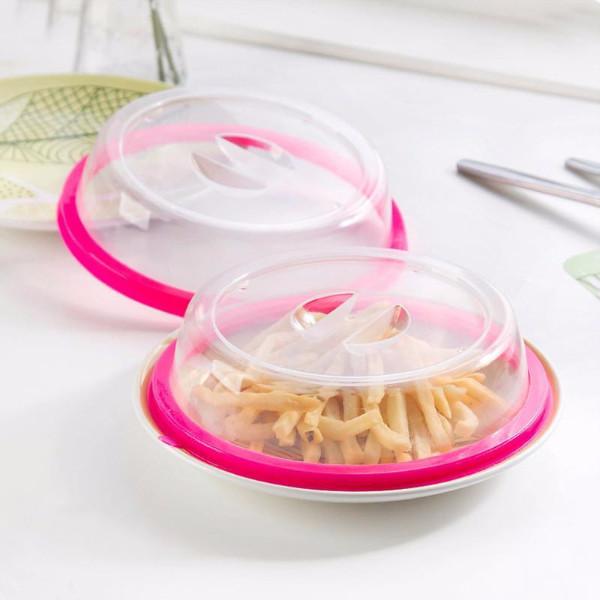 Reusable Silicone Airtight Plate Toppers - Set of 4 by HitMyNeed