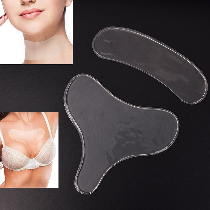 Reusable Silicone Anti-Wrinkle Chest Pad by HitMyNeed