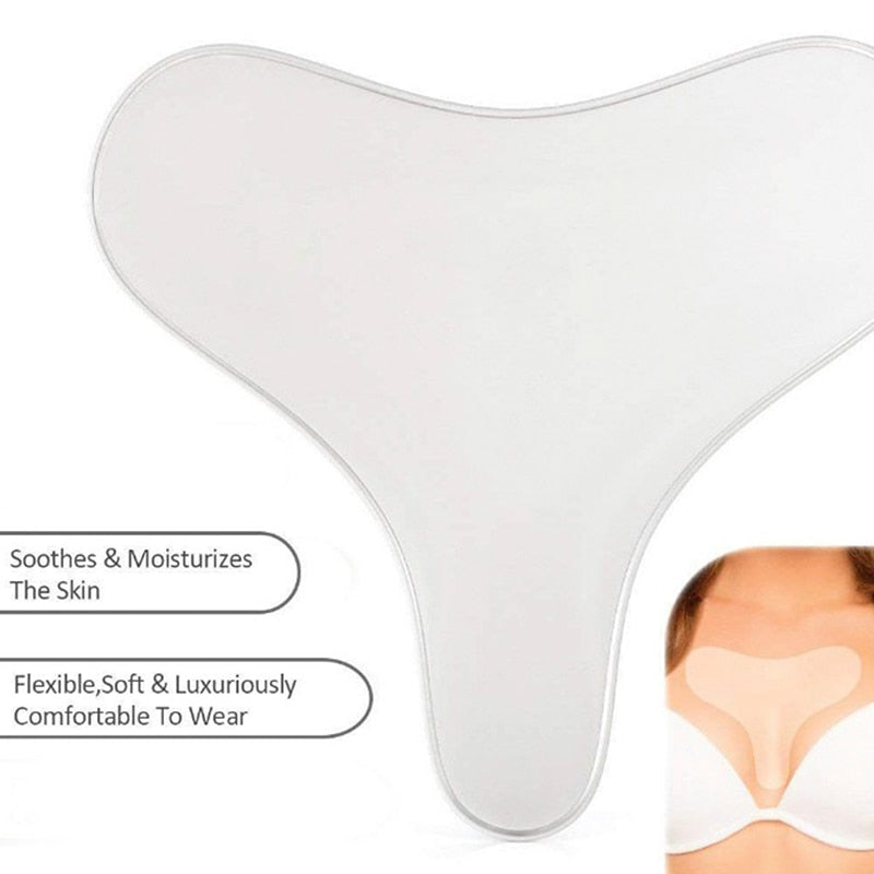 Reusable Silicone Anti-Wrinkle Chest Pad by HitMyNeed