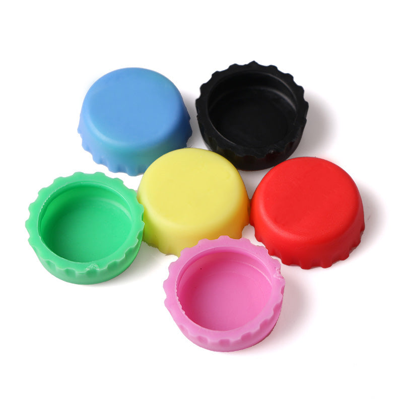 Reusable Silicone Bottle Cap Stopper Set by HitMyNeed