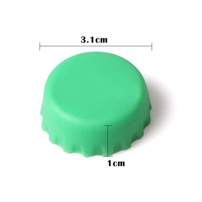 Reusable Silicone Bottle Cap Stopper Set by HitMyNeed