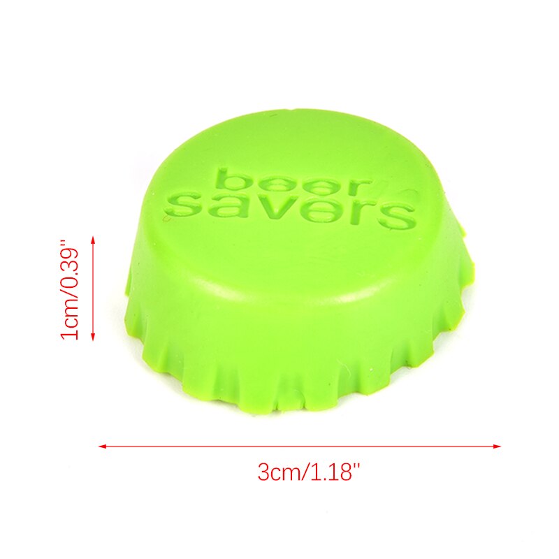 Reusable Silicone Bottle Caps Set (6 Pack) by HitMyNeed