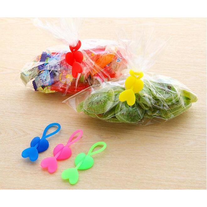Reusable Silicone Cable Ties - Set of 5 by HitMyNeed