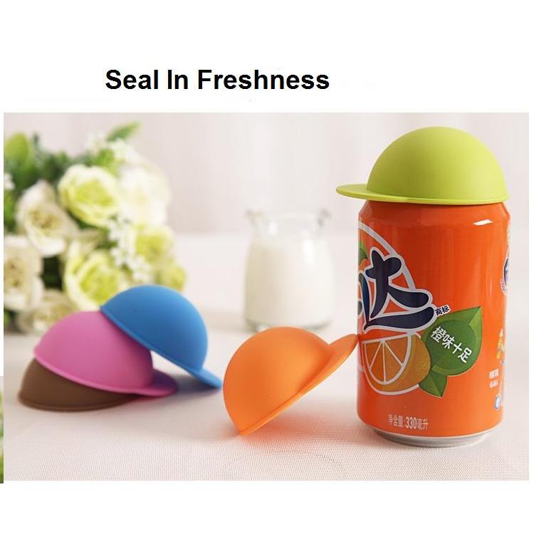 Reusable Silicone Carbonated Can Caps - Set of 3 by HitMyNeed