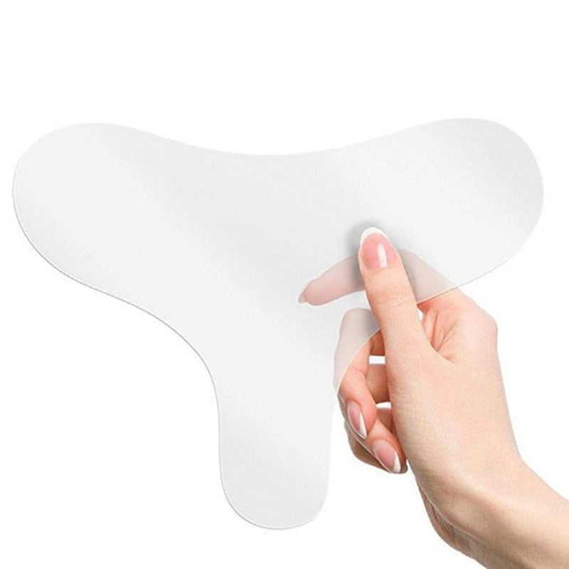 Reusable Silicone Chest Pad for Wrinkle Care by HitMyNeed