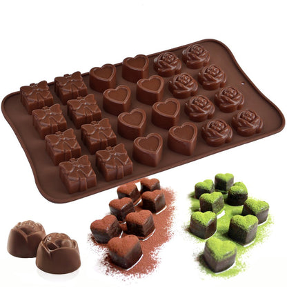 Reusable Silicone Chocolate & Candy Mold Tray by HitMyNeed