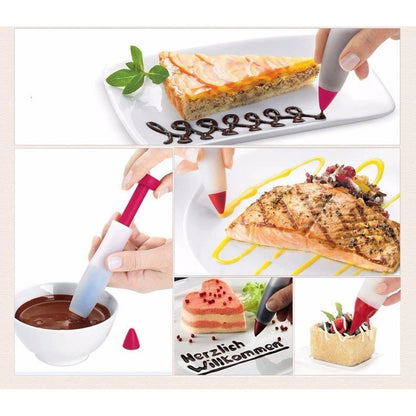 Reusable Silicone Chocolate Writing Pen by HitMyNeed