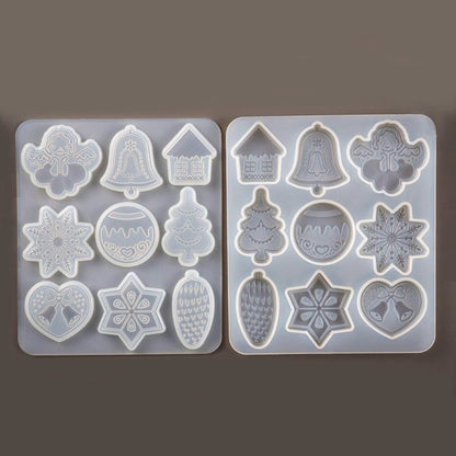Reusable Silicone Christmas Resin Mold by HitMyNeed