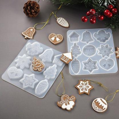 Reusable Silicone Christmas Resin Mold by HitMyNeed