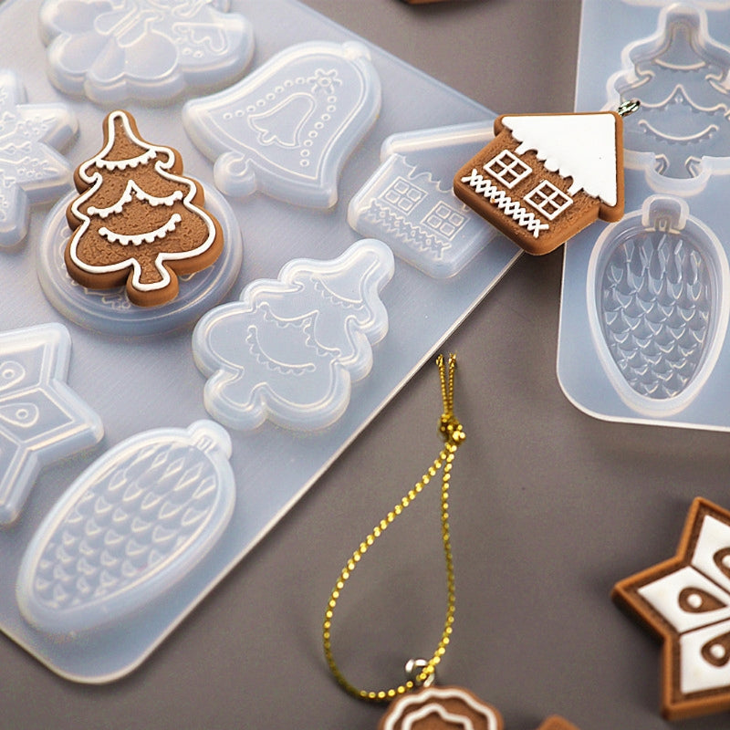 Reusable Silicone Christmas Resin Mold by HitMyNeed