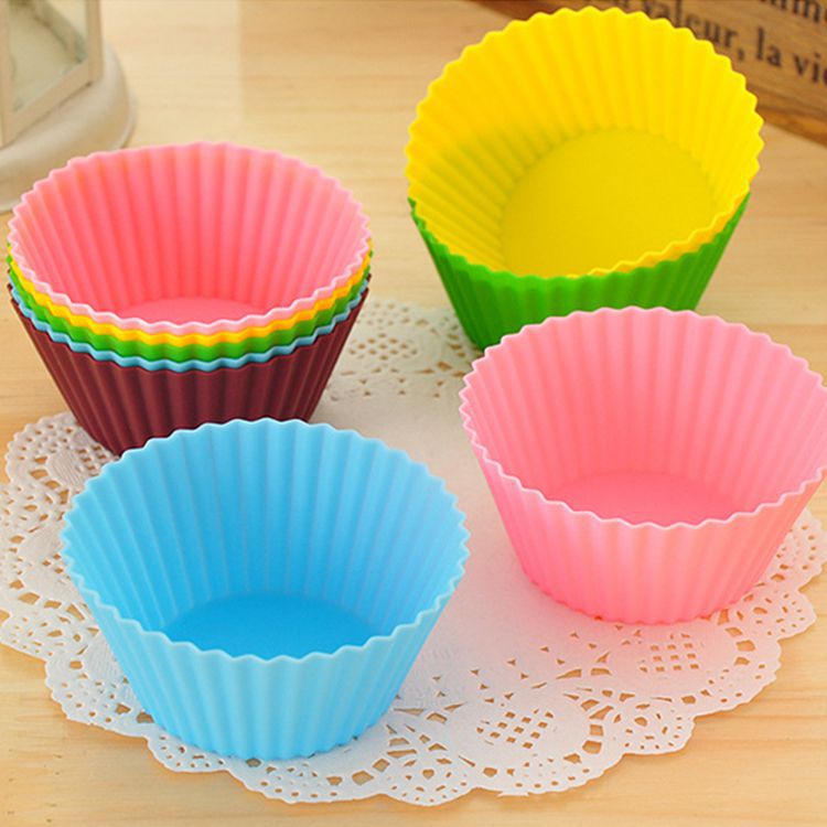 Reusable Silicone Cupcake Liners (Set of 6) by HitMyNeed