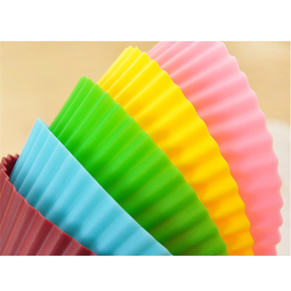 Reusable Silicone Cupcake Liners (Set of 6) by HitMyNeed