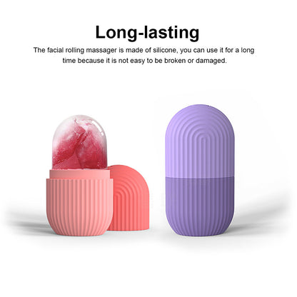 Reusable Silicone Face Ice Mold for Facial Massage by HitMyNeed