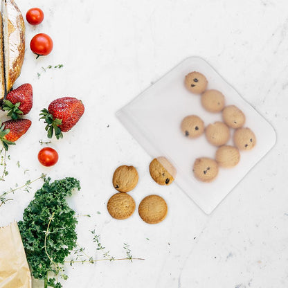 Reusable Silicone Food Storage Bags (Set of 5) by HitMyNeed