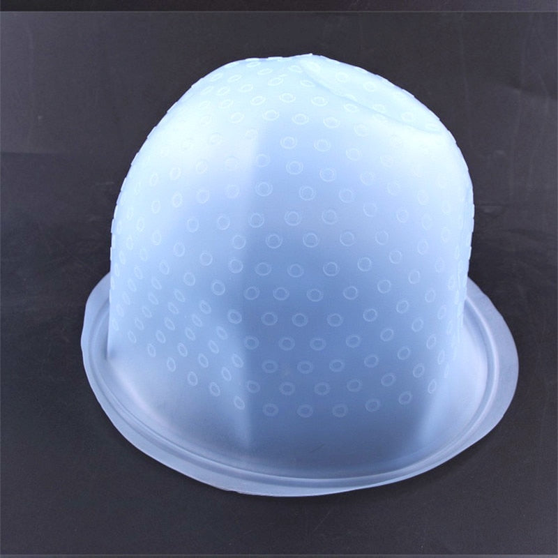 Reusable Silicone Hair Highlighting Cap with Hook by HitMyNeed
