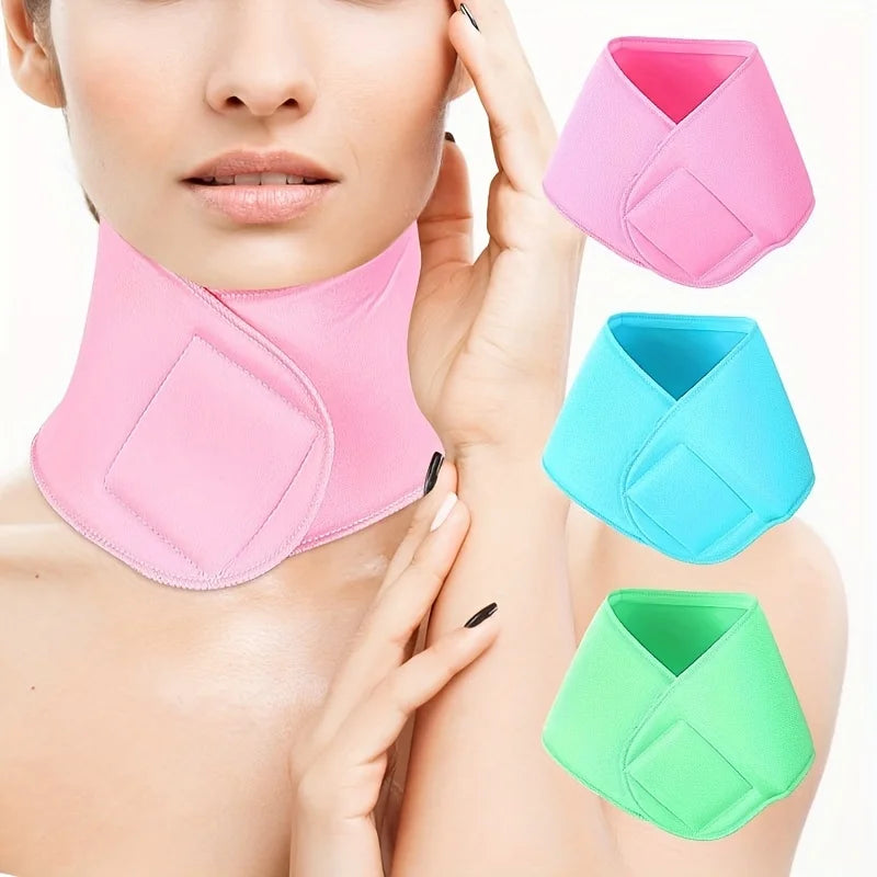 Reusable Silicone Neck Lift Gel Mask Strap by HitMyNeed