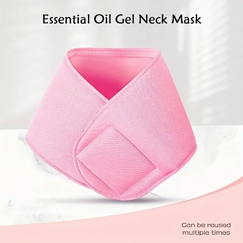 Reusable Silicone Neck Lift Gel Mask Strap by HitMyNeed
