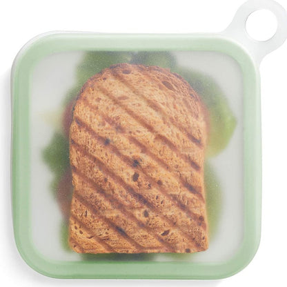 Reusable Silicone Sandwich Bag - Leak-Resistant Lunch Pouch by HitMyNeed