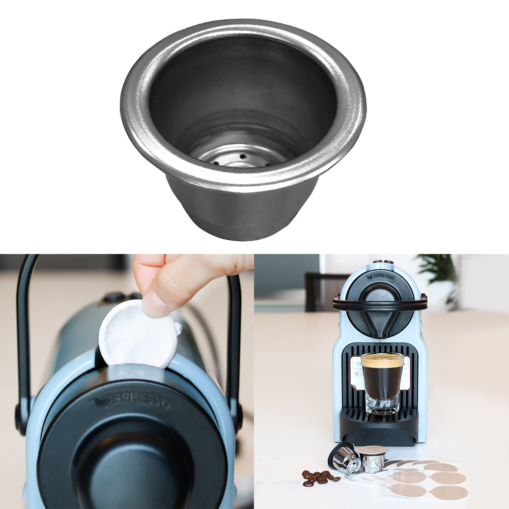 Reusable Stainless Steel Coffee Capsule Pod by HitMyNeed