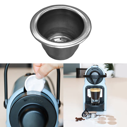 Reusable Stainless Steel Coffee Capsule Pod by HitMyNeed
