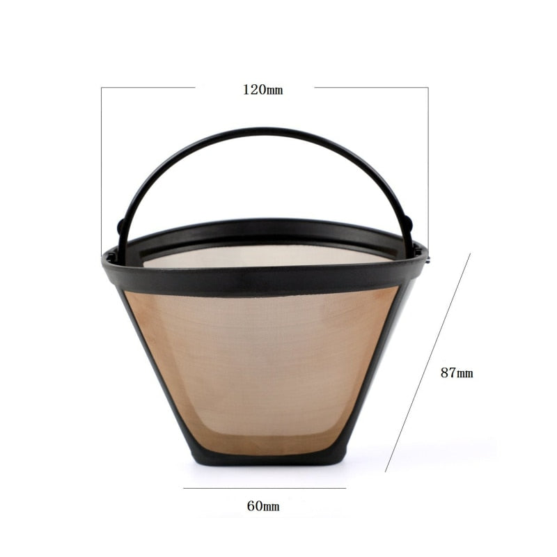 Reusable Stainless Steel Coffee Maker Filter by HitMyNeed