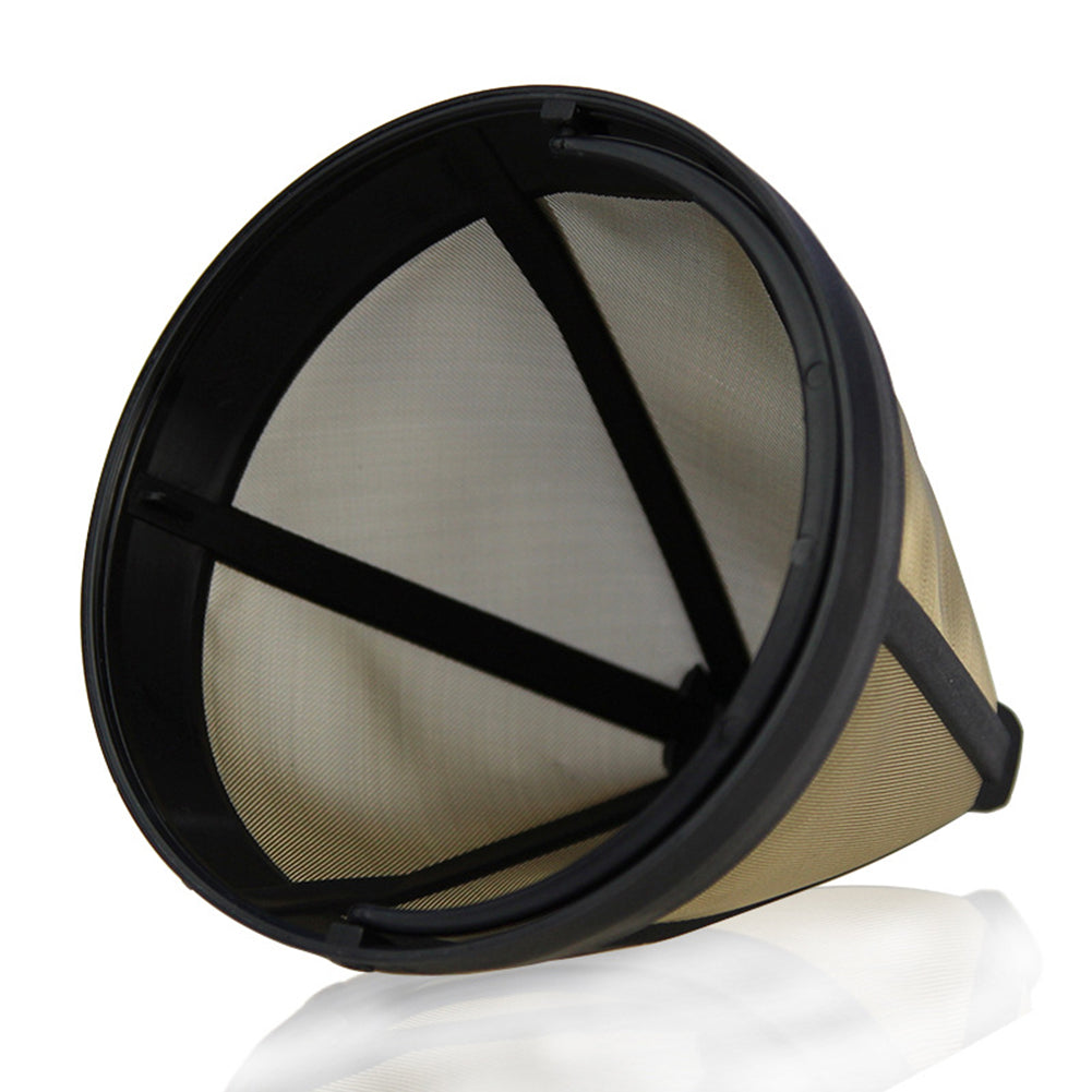 Reusable Stainless Steel Cone Coffee Filter by HitMyNeed