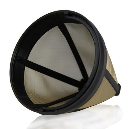 Reusable Stainless Steel Cone Coffee Filter by HitMyNeed