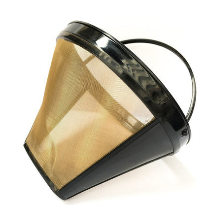 Reusable Stainless Steel Cone Coffee Filter by HitMyNeed
