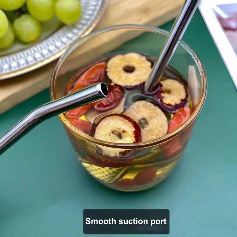 Reusable Stainless Steel Tea Straw with Filter Spoon by HitMyNeed
