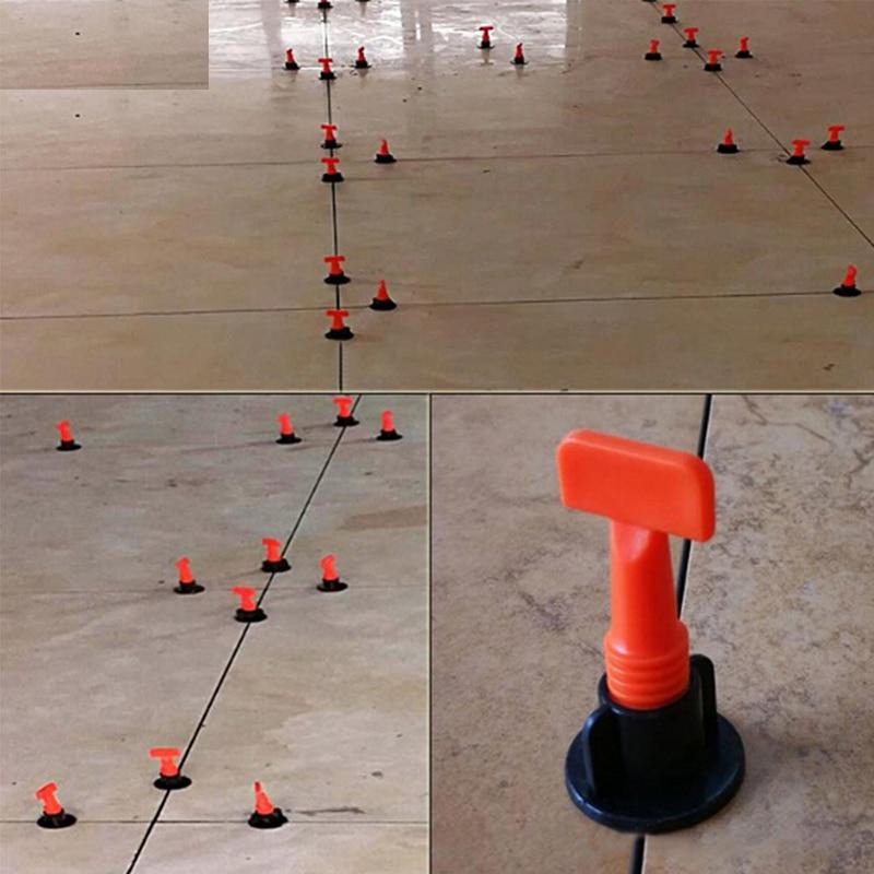 Reusable Tile Leveling System Set (50 pcs) by HitMyNeed