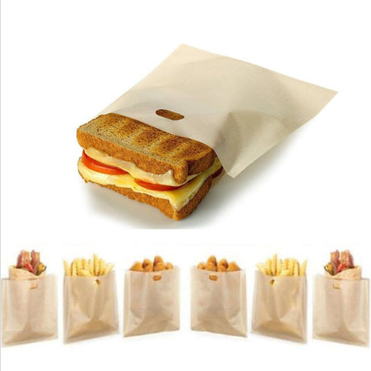 Reusable Toaster Bags Set of 5 by HitMyNeed