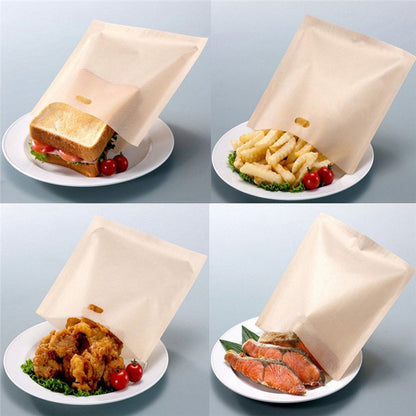 Reusable Toaster Bags Set of 5 by HitMyNeed
