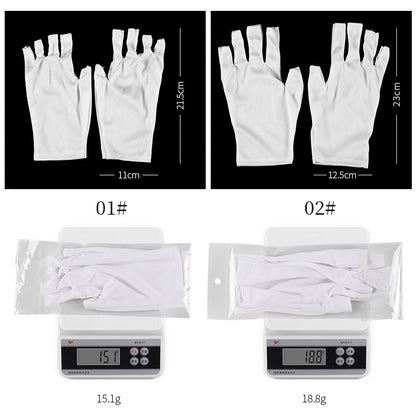 Reusable UV Protection Gloves for Gel Nails by HitMyNeed