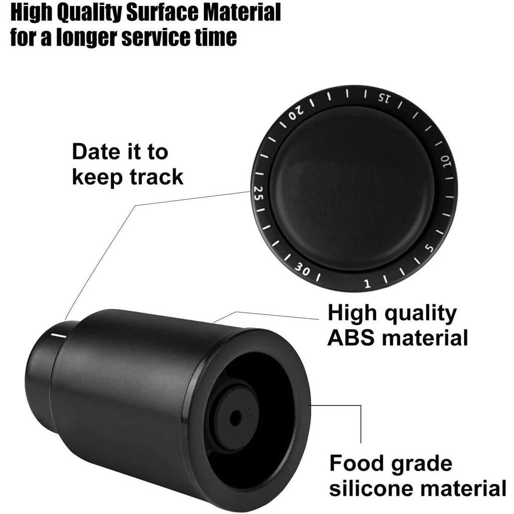 Reusable Vacuum Wine Bottle Stopper Preserver by HitMyNeed