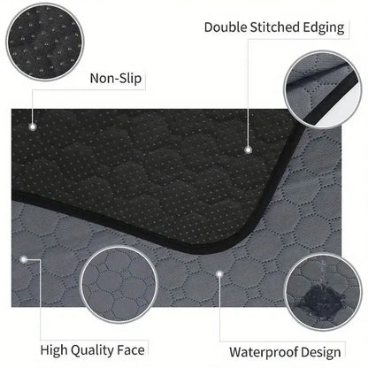Reusable Waterproof Dog Pee Pad for Home & Car by HitMyNeed