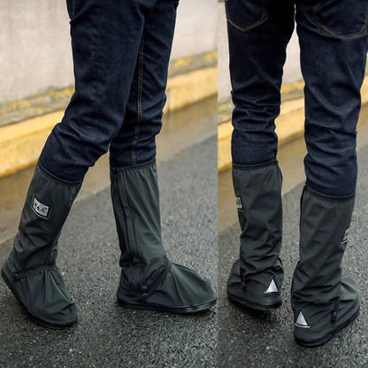 Reusable Waterproof Motorcycle Rain Boot Covers by HitMyNeed