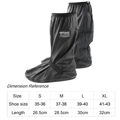 Reusable Waterproof Motorcycle Rain Boot Covers by HitMyNeed