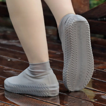 Reusable Waterproof Silicone Shoe Covers (1 Pair) by HitMyNeed