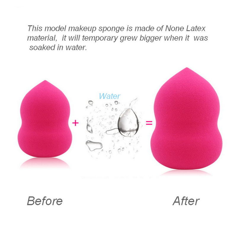 Reusable Wet and Dry Makeup Sponges Set of 3 by HitMyNeed