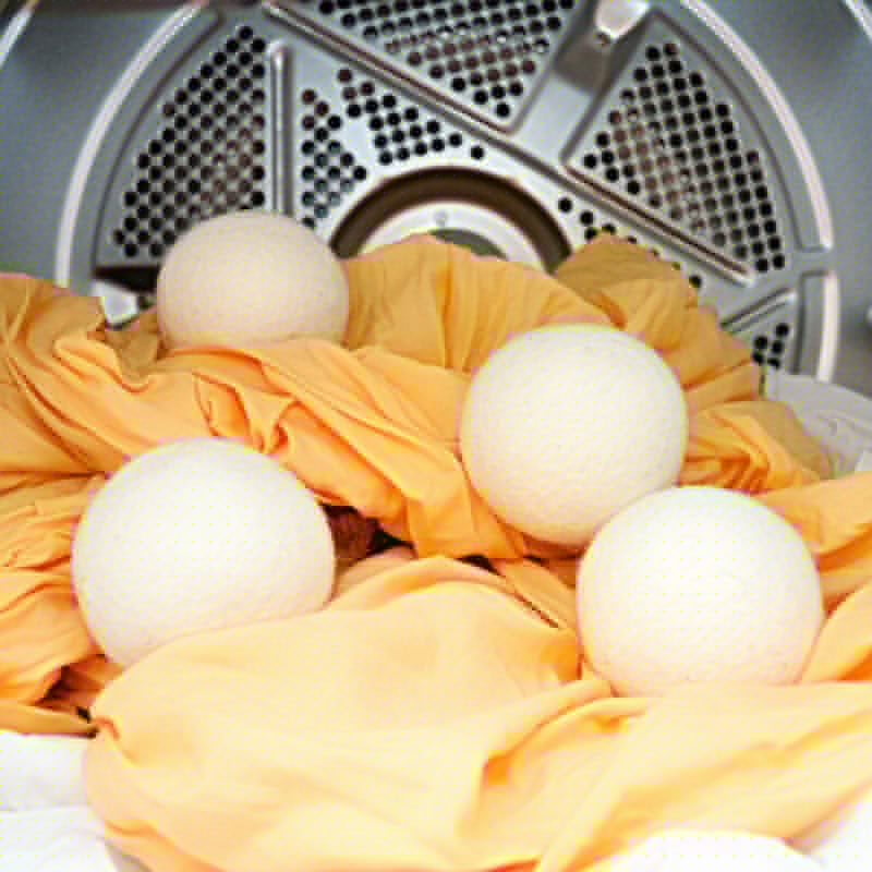 Reusable Wool Dryer Balls (Set of 6) by HitMyNeed