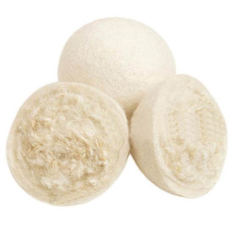 Reusable Wool Fabric Softener Dryer Balls (6 Pack) by HitMyNeed
