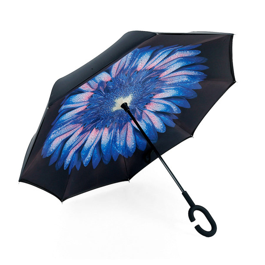 Reverse Folding Double Layer Windproof Umbrella by HitMyNeed