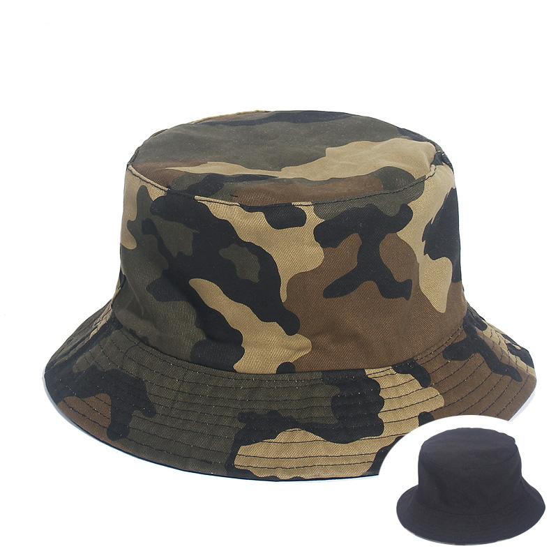 Reversible Outdoor Camo Bucket Hat, 58cm by HitMyNeed
