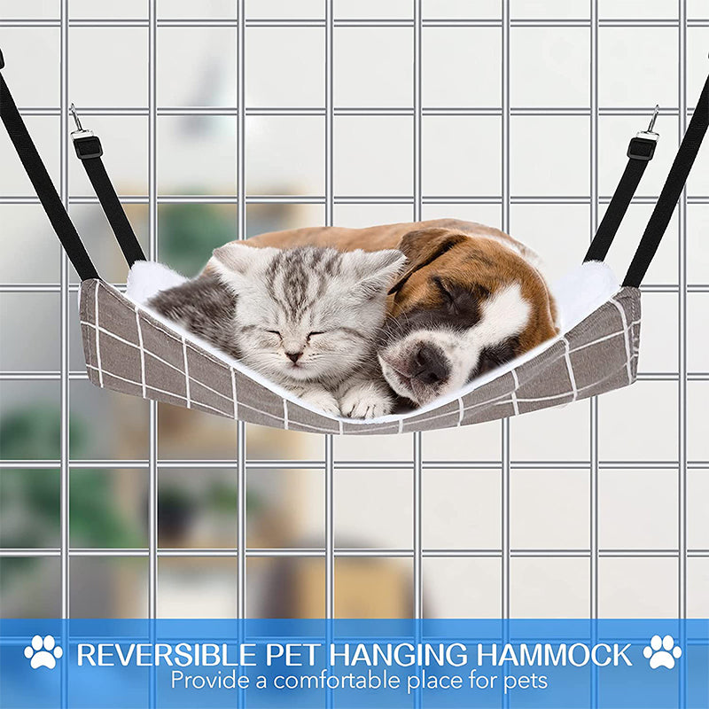 Reversible Soft Cat Cage Hammock Bed by HitMyNeed