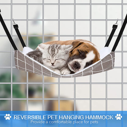 Reversible Soft Cat Cage Hammock Bed by HitMyNeed
