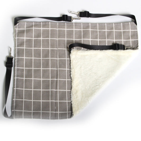 Reversible Soft Cat Cage Hammock Bed grey l60x50cm by HitMyNeed
