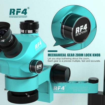 RF4 RF7050TVPRO-F019 7-50X Stereo Zoom Microscope by HitMyNeed