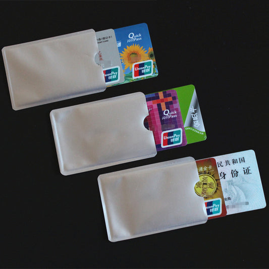 RFID Blocking Card Sleeves 10-Pack by HitMyNeed